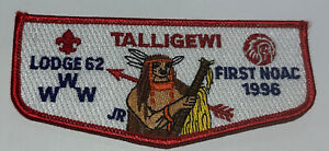 OA Lodge 62 Talligewi 1996 NOAC  Flap  Boy Scout MH7