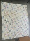 Pinwheel Quilt Handmade, Some Stains, 68” X 84”, Thin Bedspread, Vintage Quilt