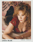 LINDA BLAIR Signed 8 x 10 SEXY Photo Autograph COA AUTO 