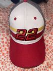 Joey Logano #22 Penske Racing Adjustable Mesh Trucker NASCAR Hat New