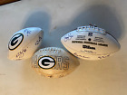 Green Bay Packers Autograph Auto Football Lot of 3 All Hold Air