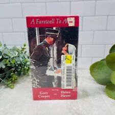 New ListingA Farewell To Arms VHS Video Tape Sealed Movie Gary Cooper Black & White 1985
