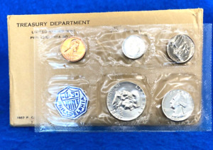 1957 U.S. Silver Proof Five Coin Set