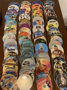 LOT OF 70 DVDs Discs Only Kid Movies Harry Potter,  disney & more #SY