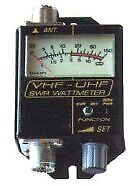 New ListingSWR / Power METER for VHF / UHF Ham Radio 120 - 500 MHz 150 Watt - black