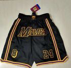 Kobe Bryant Black Mamba shorts - size Large