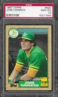1987 Topps #620 Jose Canseco PSA 10
