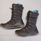 Teva Jordanelle Teal & Grey Packable Insulated Snow Boots Womens Size 9.5