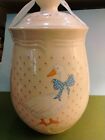 Half-Gallon Aunt Rhody Tienshan Stoneware Goose Cookie Jar With Lid Excellent