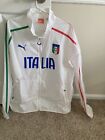 PUMA ITALY WALK OUT ANTHEM JACKET FIFA WORLD CUP 2014 Discoloration See Pictures