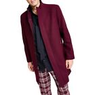INC International Concepts Mens Kylo Wool Blend Topcoat jacket Red  Medium  $179