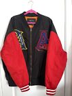 AKOO Varsity Jacket (3XL) | BLACK/RED