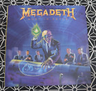 MEGADETH Rust In Peace LP 1990 ORIGINAL NEAR MINT INNER SLEEVE TRASH METAL