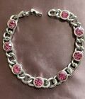 Crystal Scarab Style Bracelet Made With Swarovski Rose Crystals