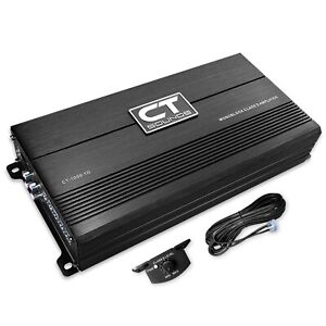 CT Sounds CT-1000.1D 1000 Watt RMS Power Class D Monoblock Subwoofer Amplifier