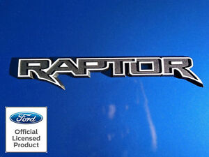 2017 Ford Raptor Tailgate Emblem Overlay Vinyl Decal Stickers Panel Outlines