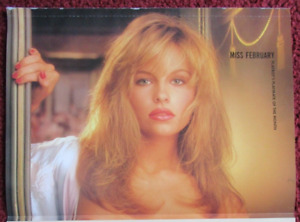 PAMELA ANDERSON ~ February 1990 Playboy Playmate CENTERFOLD ONLY
