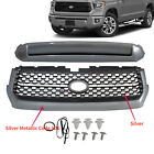 Front Grille/Hood Bulge Molding For Toyota Tundra 14-18 Silver Metallic Code 1D6 (For: 2015 Toyota Tundra TRD Pro)