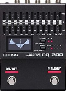Brand BOSS EQ-200 Graphic Equalizer Free Shipping with Tracking# New from Japan