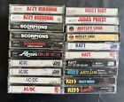 Ozzy, Kiss, AC/DC, Scorpions, RATT Etc. Lot Of 20 Cassette Tapes - EXC Condition