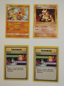 Pokémon TCG Card Lot Magmar Switch