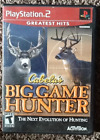 Cabelas Big Game Hunter Game Case & Manual Sony Ps2 Playstation 2