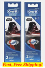 Oral B Kids Extra Soft Stars Wars Replacement Toothbrush Brush Heads  2x2 4 PACK