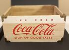 Coca-Cola COKE Decorative Wood Crate / Storage Box - Small 9.5