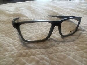 OAKLEY Port Bow OX8164-0157 Black Mens Rectangle Full Rim Eyeglasses 57-17-141
