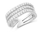 Montana Silversmiths Ring Womens Calm Waters Crystal Open RG5609