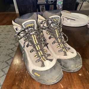 ASOLO FSN 95 GTX Hiking Boots Gore-Tex Lined Black/Brown Men's Size 11.5