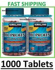 2 PACK Kirkland Signature 200 mg Ibuprofen 500 ct Tablets Exp: 01/2026