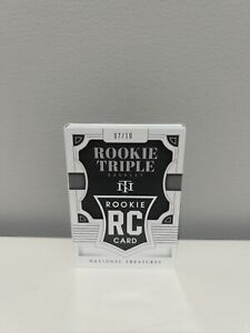 2022 National Treasures Rookie Triple Booklet /10