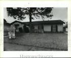 1987 Press Photo For sale sign in front of brick home on Chelterham, Houston, TX