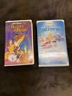 New ListingDisney VHS Diamond Classics The Little Mermaid And Beauty And The Beast