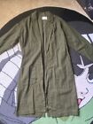 Your Neighbors Urban Outfitters Men's Linen Duster/Jacket Olive Green Size m