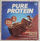 Pure Protein Bars Chocolate Deluxe Gluten Free Protein Bars BB 12/24