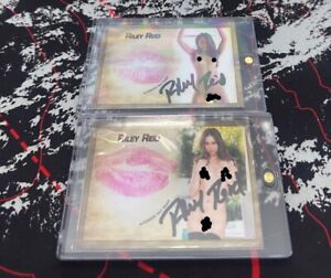 Riley Reid 2018 Collectors Expo Kiss Print Trading Cards