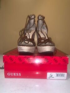 Womens Guess Tie Up Wedges Size: 9