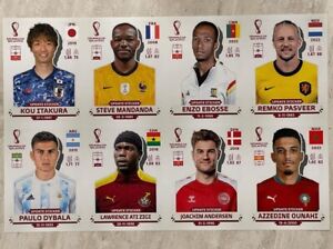 _(PICK & CHOOSE)_ Update Stickers Panini FIFA World Cup Qatar 2022 Collection