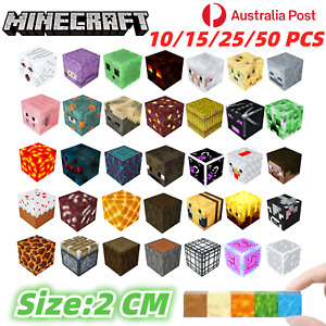 50PCS Minecraft Magnetic Building Blocks Square Magnet Kids Educational Toy Gift