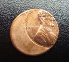 New ListingOff Center Error Penny coin currency #1210 collection  Lincoln 1c Error