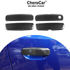 Exterior Door Handle Trim Cover Accessories for Dodge Charger 2011+Carbon Fiber (For: 2021 Dodge Charger)
