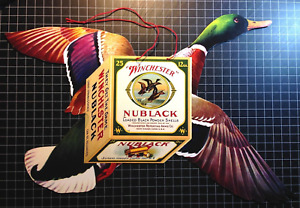 REPRODUCTION  Winchester Duck Nublack  Shotguns Shells  Hanging Die Cut
