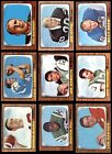 1966 Topps Football Complete Set w/ #15 Funny Ring Checklist 3.5 - VG+