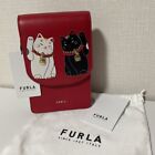 FURLA little Cats chain mini shoulder bag Manekineko lucky cat Asia Limited