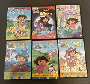 DVD Lot of 6 Nick Jr. Nickelodeon Dora