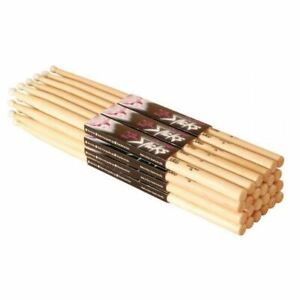 On-Stage Stands Hickory Drum Sticks (5A, Nylon Tip, 12pr) (HN5A) | MaxStrata®