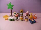 Veggie Tales Nativity Replacement Lot Mary Joseph Jesus Wise Men Sheep Cow A
