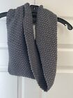 CAbi Chunky Knit Cowl Cocoon Scarf Gray